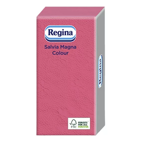 Szalvéta REGINA Salvia Magna 1 rétegű 38x38 cm 1/8 hajtogatott 30 lapos vegyes mintás