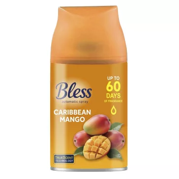   Automata légfrissítő utántöltő BLESS Caribbean Mango 250 ml
