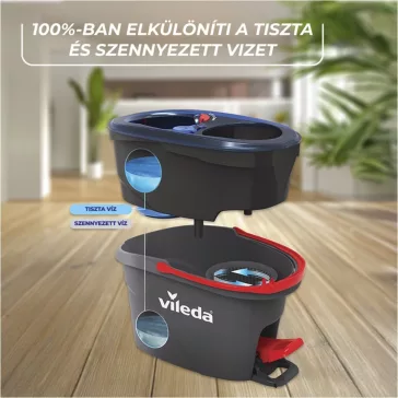 Gyorsfelmosó szett VILEDA H2PrO pedálos
