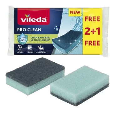 Mosogatószivacs VILEDA Pro Clean 2+1
