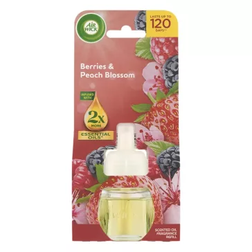   Automata légfrissítő utántöltő AIR WICK Erdei gyümölcs és barackvirág 19 ml