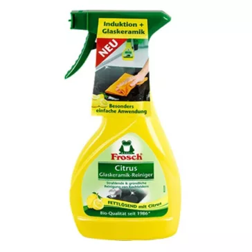   Konyhai tisztítószer FROSCH kerámai főzőlaphoz citrom környezetbarát 300 ml