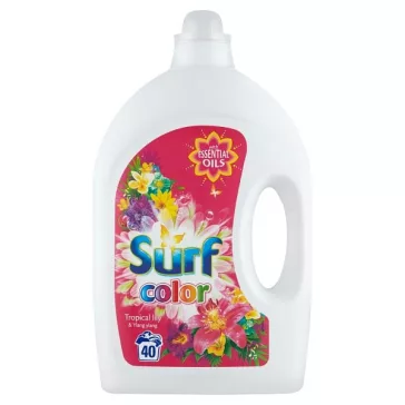   Folyékony mosószer SURF Tropical lily & ylang ylang 2 liter 40 mosás