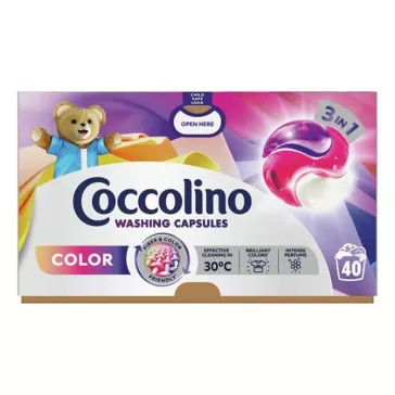 Mosókapszula COCCOLINO Care Color 39 db