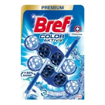 Toalett illatosító golyó BREF Color Aktiv Chlorine 2x50 g