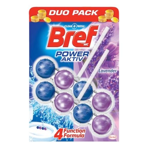 Toalett illatosító golyó BREF Color Aktiv Lavender 2x50 g