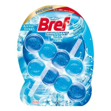   Toalett illatosító golyó BREF Brilliant Gel Arctic Ocean 2x42 g