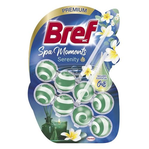 Toalett illatosító golyó BREF Wellness Serenity 2x50 g