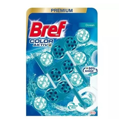 Toalett illatosító golyó BREF Color Aktiv Ocean 3x50 g