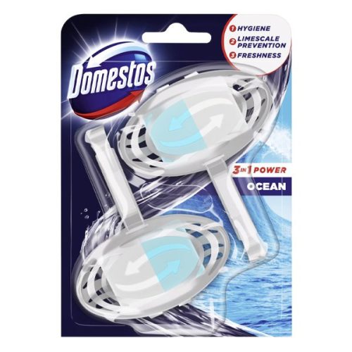 Toalett öblítő DOMESTOS 3in1 Ocean kosaras 2x35 g