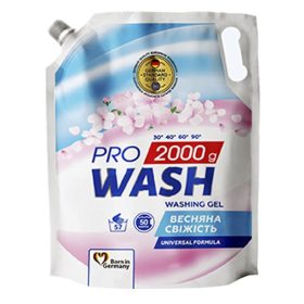   Folyékony mosószer utántöltő PROWASH tavaszi frissesség 2L