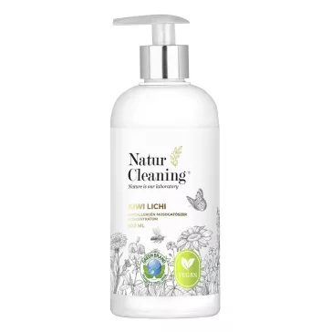   Mosogatószer NATURCLEANING pumpás koncentrátum kiwi-lichi 500 ml