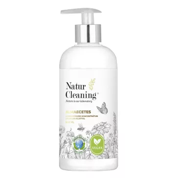   Mosogatószer NATURCLEANING pumpás koncentrátum almaecetes zöldalma illattal 500 ml