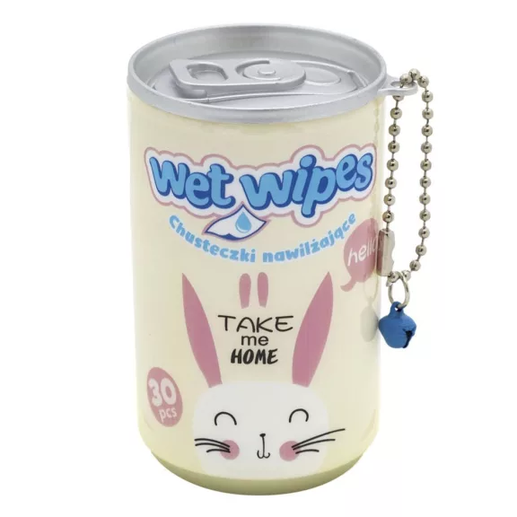 Nedves törlőkendő ASTRA CARE Dobozos Bunnies 70×140mm 30 darabos