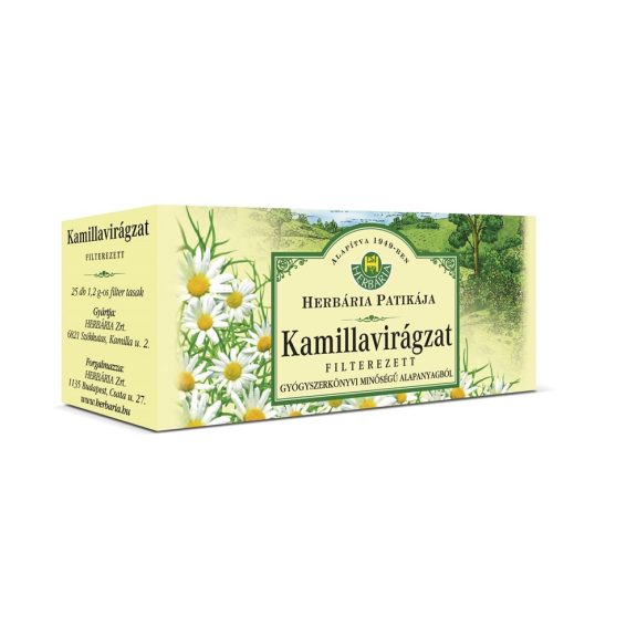 Herbatea HERBÁRIA kamillavirágzat 25x1 g