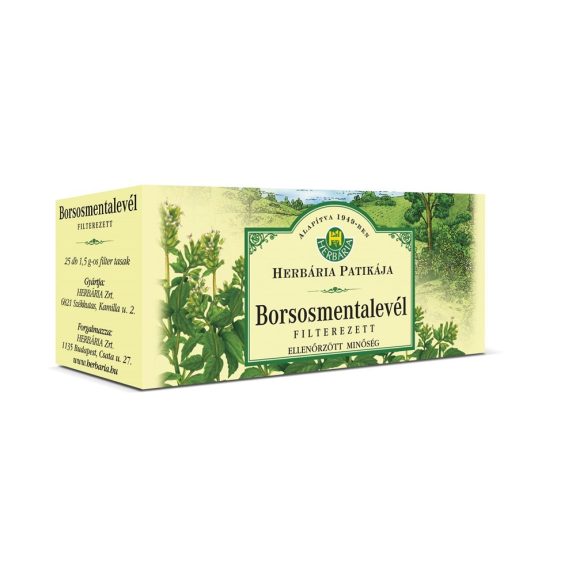 Herbatea HERBÁRIA borsosmentalevél 25x1,5 g