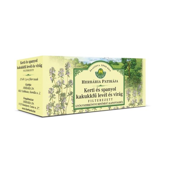 Herbatea HERBÁRIA kerti és spanyol kakukkfű levél 25x1 g