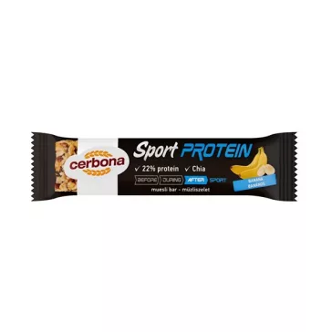 Müzliszelet CERBONA Protein banános 35 g