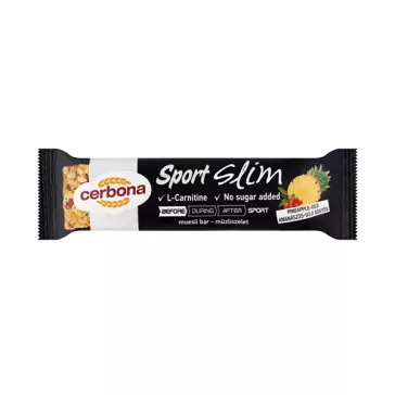 Müzliszelet CERBONA Slim ananászos-goji bogyós 35 g
