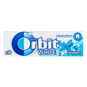 Rágógumi ORBIT White Freshmint 14 g