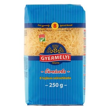 Száraztészta cérnácska GYERMELYI 8 tojásos 250 g