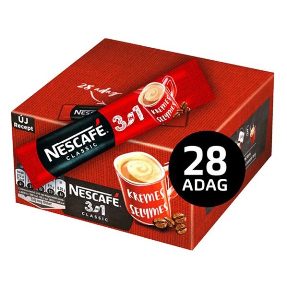 Kávé instant NESCAFE 3in1 Classic 28x16,5 g