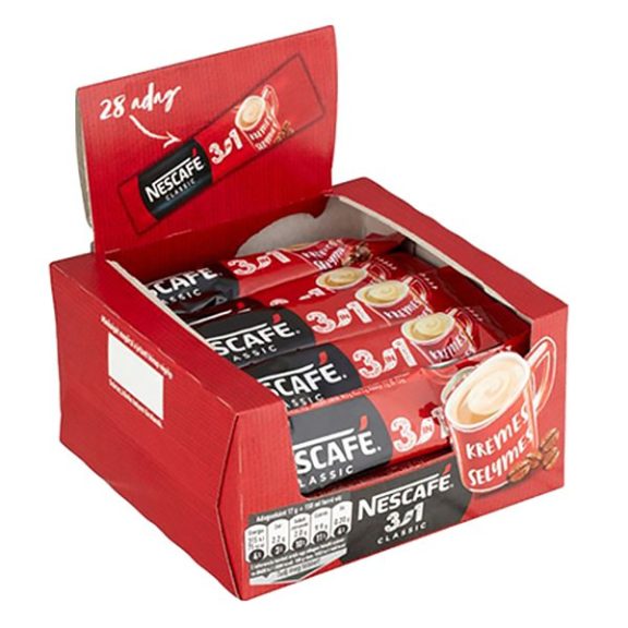 Kávé instant NESCAFE 3in1 Classic 28x16,5 g