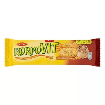 Keksz GYŐRI Korpovit teljes kiörlésű 174 g