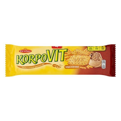 Keksz GYŐRI Korpovit teljes kiörlésű 174 g