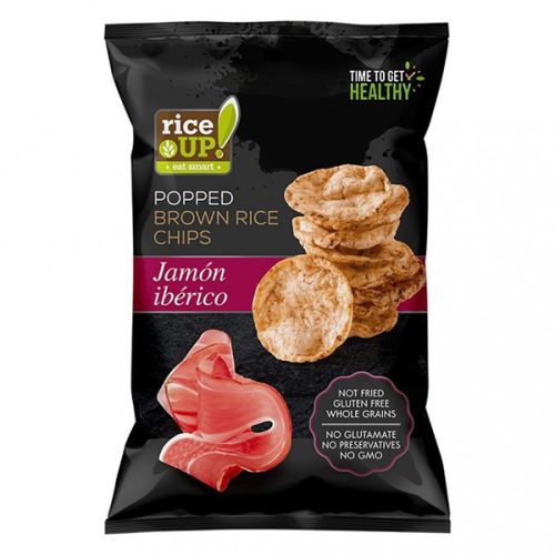Rizschips RICE UP ibériai sonkás 60 g