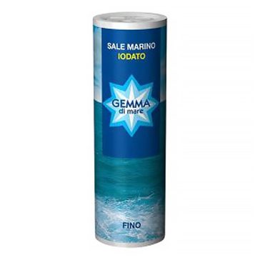 Tengeri só SALINS GEMMA finom jódozott szórófejes 250 g