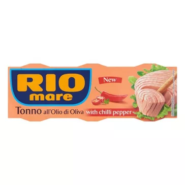 Tonhalkonzerv RIO MARE chili paprikával 3x65 g