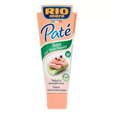 Tonhalpástétom RIO MARE Paté 3 borssal 100 g