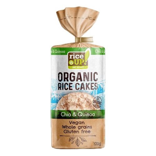 Rizsszelet RICE UP Bio chia maggal és quinoával 120 g