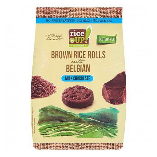 Rizsszelet RICE UP Snack tejcsokoládéval 50 g