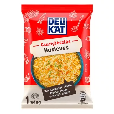   Instant tésztás leves DELIKÁT Húsleves csurigtésztával 59 g