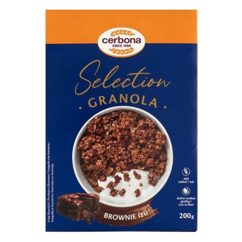 Müzli CERBONA Brownie dobozos 200 g