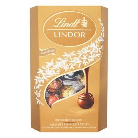   Csokoládé LINDT Lindor Assorted vegyes csokoládé golyók díszdobozban 337 g