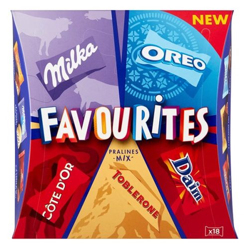 Csokoládé MILKA Favourites praliné 159 g
