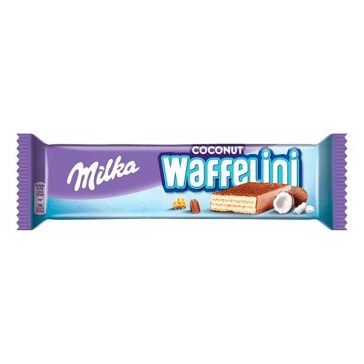 Töltött ostya MILKA Wafelini Coconut kókuszos 31 g