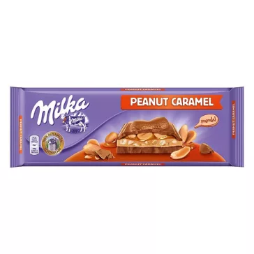 Csokoládé MILKA MMMax Karamellás-Mogyorós 276 g