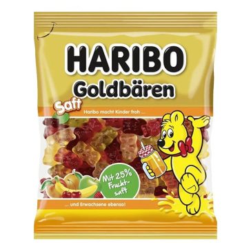 Gumicukor HARIBO Saft Goldbären 85 g