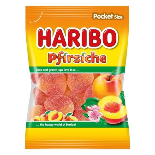 Gumicukor HARIBO Barack 100 g