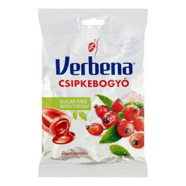   Töltött keménycukorka VERBENA csipkebogyó cukor nélküli 60 g