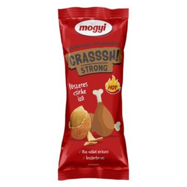  Földimogyoró tésztabundában MOGYI Crasssh! Strong fűszeres csirkés 60 g