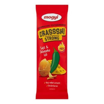   Földimogyoró tésztabundában MOGYI Crasssh! Strong sajtos-jalapenos 60 g