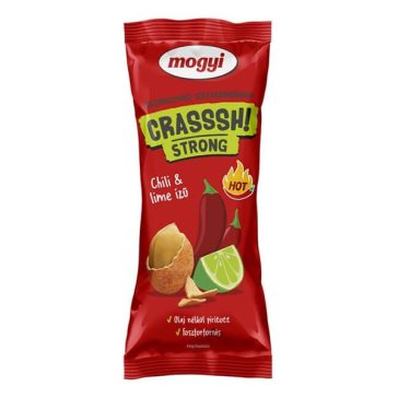   Földimogyoró tésztabundában MOGYI Crasssh! Strong chili-lime 60 g