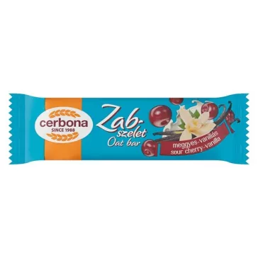 Zabszelet CERBONA meggyes-vaníliás 40 g