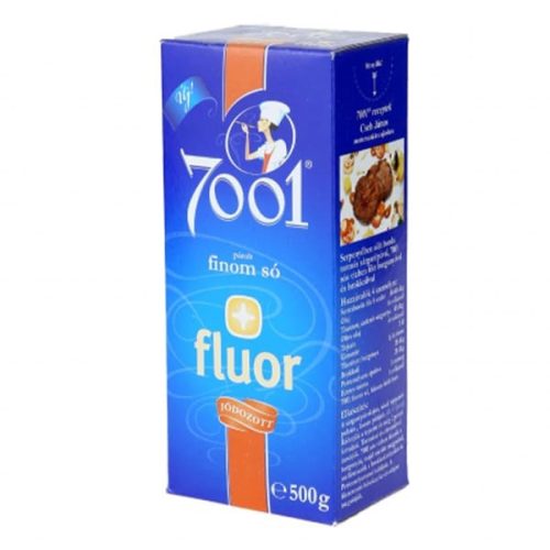 Finom párolt só 7001 jódozott fluoridos 500 g