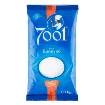 Finom párolt só 7001 jódozott 1 kg